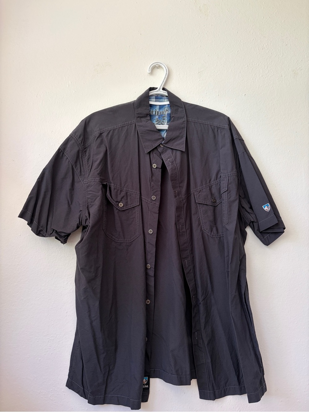 Kuhl Men's Short-Sleeve Button-Down Shirt - Black